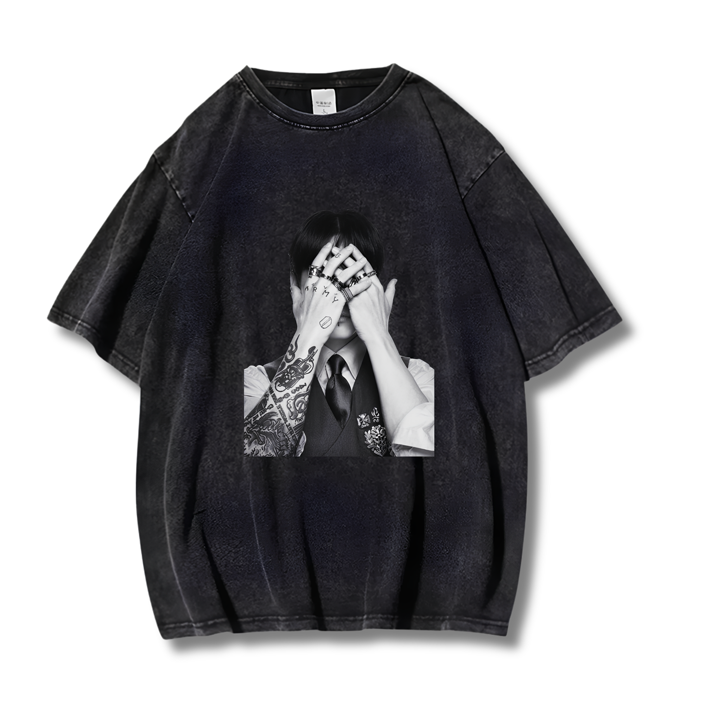 faded printed Arirang t-shirt