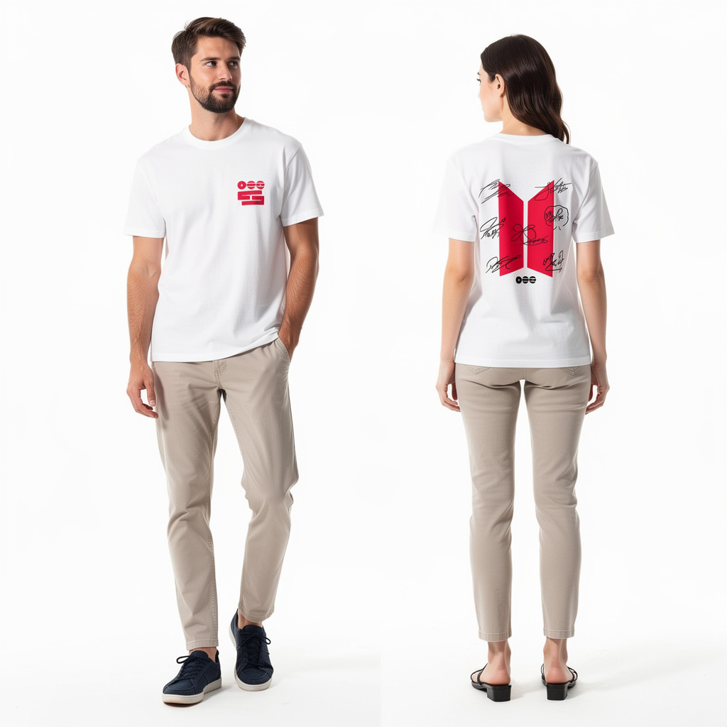 ARIRANG design front small logo T-shirt